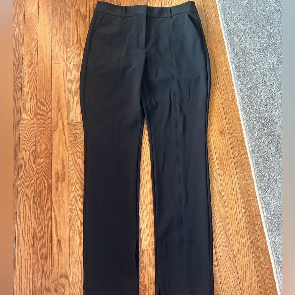 White House Black Market Black Straight Leg Pants